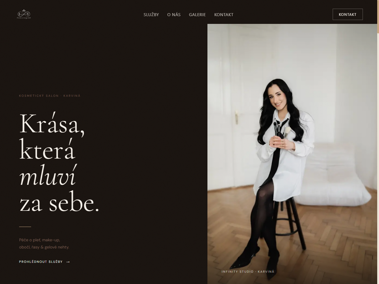 Infinity Studio — web na míru